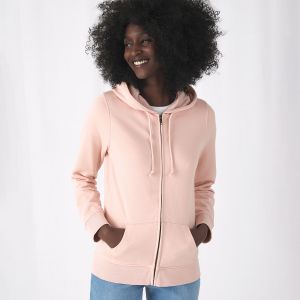 Organic Zipped Hood /women