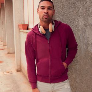 Lightweight Hooded Sweat Jacket