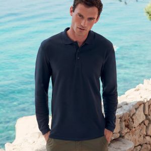 Premium Long Sleeve Polo