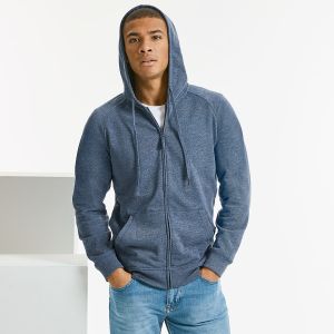 Men's HD Zipped Hood Sweat