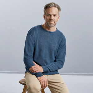 Men's Crew Neck Knitted Pullover