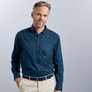 Men's Long Sleeve Classic Twill Shirt