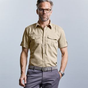 Men's Roll Short Sleeve Shirt