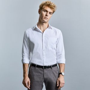 Men´s Long Sleeve Tailored Coolmax® Shirt