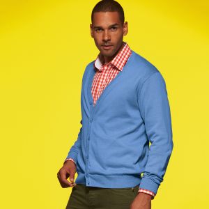 Men's V-Neck Cardigan