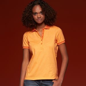 Ladies' Heather Polo