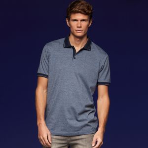 Men's Heather Polo