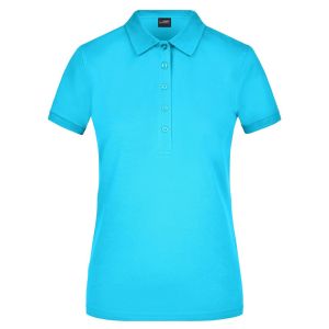 Ladies' Elastic Polo Piqué