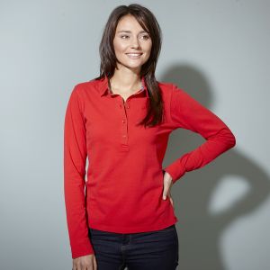 Ladies' Polo Long-Sleeved