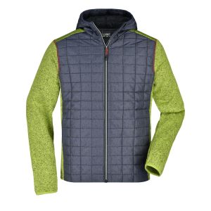 Men's Knitted Hybrid Jacket