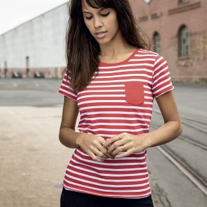 Ladies' T-Shirt Striped