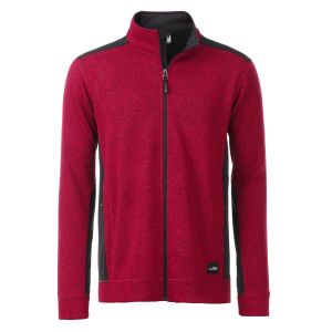 Men's Knitted Workwear Fleece Jacket