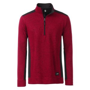 Men's Knitted Workwear Fleece Half-Zip