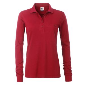 Ladies' Workwear Polo Pocket Longsleeve