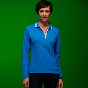 Ladies' Polo Long-Sleeved