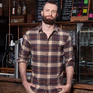 Men's checked shirt Urban-Trend