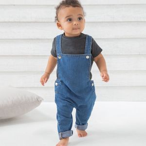 Baby Rocks Denim Dungarees