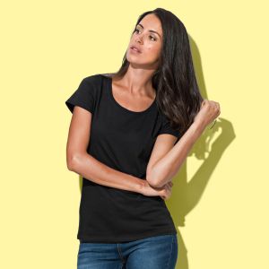 Crew neck T-shirt for women