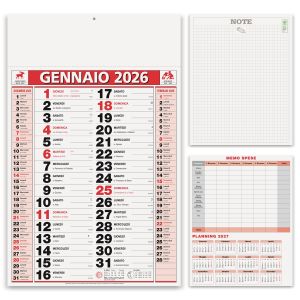 Elegant Calendario da Muro con Note