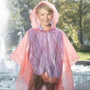 Disposable Raining Poncho Sumatra For Kids