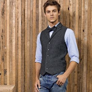 Men?s Herringbone Waistcoat