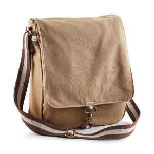 Vintage Canvas Messenger