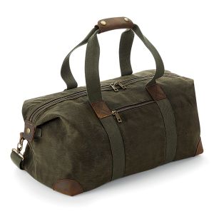 Heritage Waxed Canvas Holdall