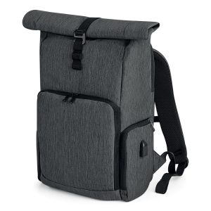 Q-Tech Charge Roll-Top Backpack