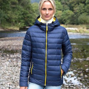 Womens Snow Bird Hooded Jacket