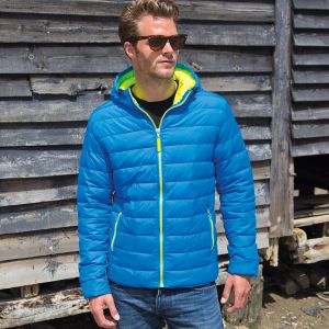 Mens Snow Bird Hooded Jacket