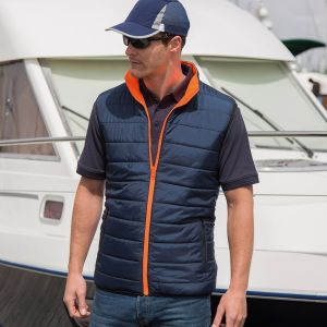 Reversible Soft Padded Safety Gilet