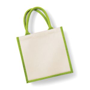 Printers Midi Jute Tote