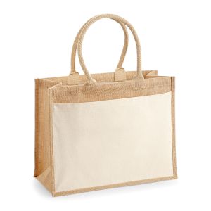 Cotton Pocket Jute Shopper