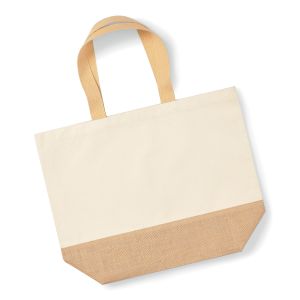 Jute Base Canvas Tote XL