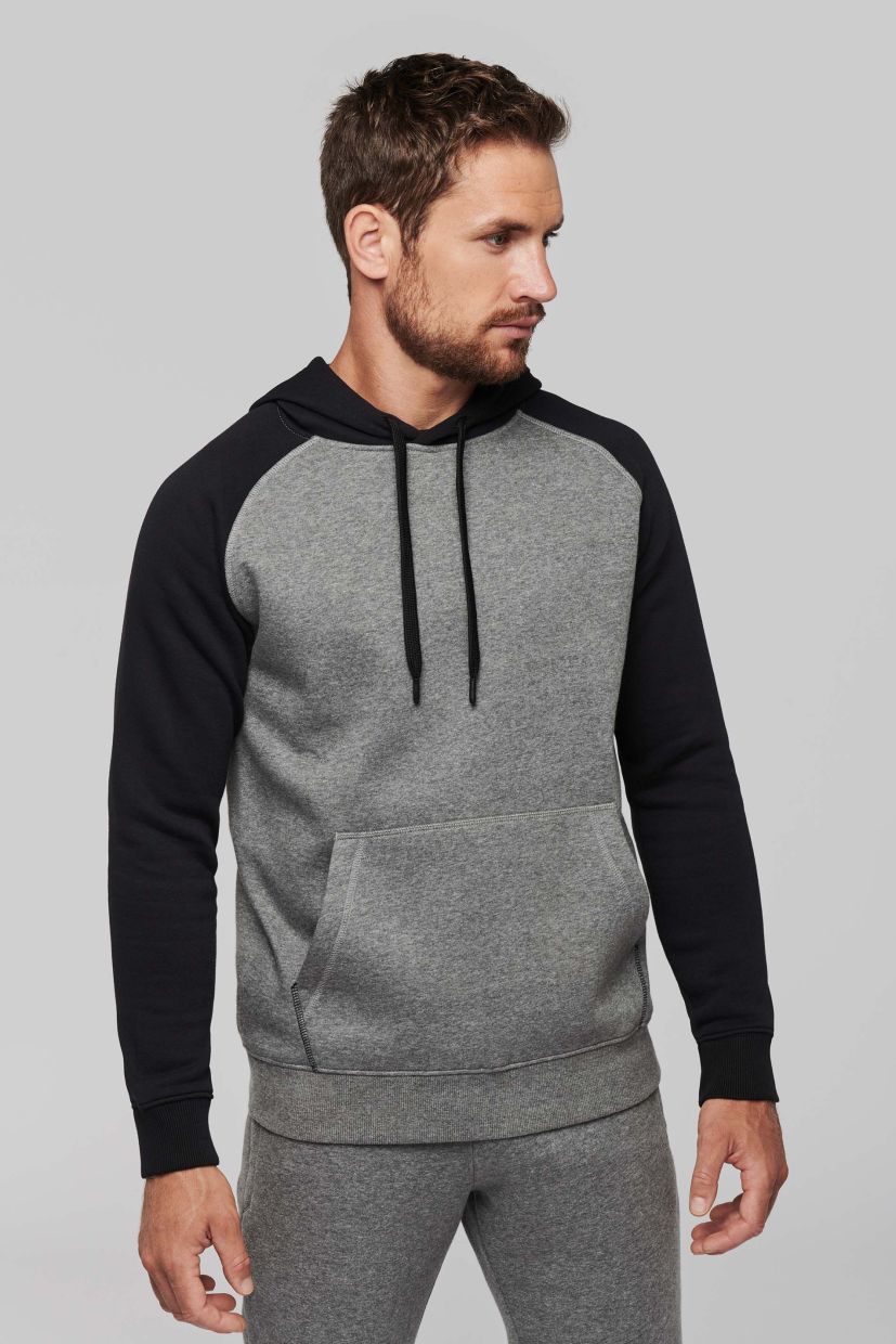 Felpa adulto con cappuccio bicolore personalizzate prezzo a partire da 27 17 Tutto da Personalizzare