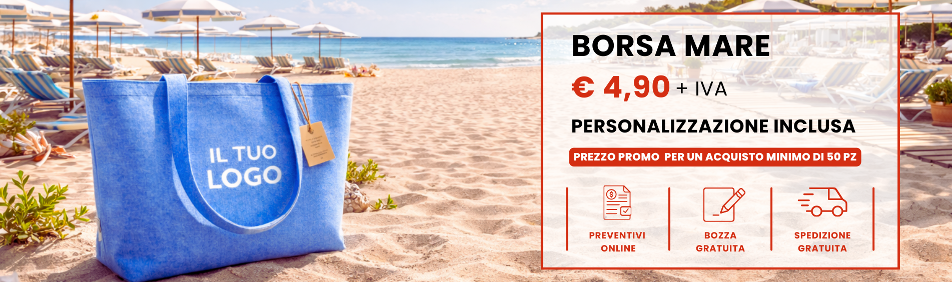 Borsa Mare - Tutto da Personalizzare