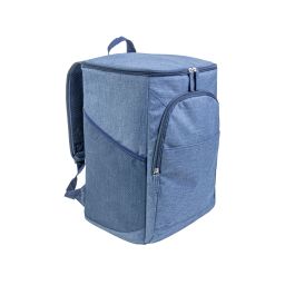 Sac à Dos Thermique Isotherme Portable - Poche Résille, 30x44 Cm, Noir (générique)