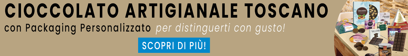 Cioccolato Toscano Packaging Personalizzato - Tutto da Personalizzare