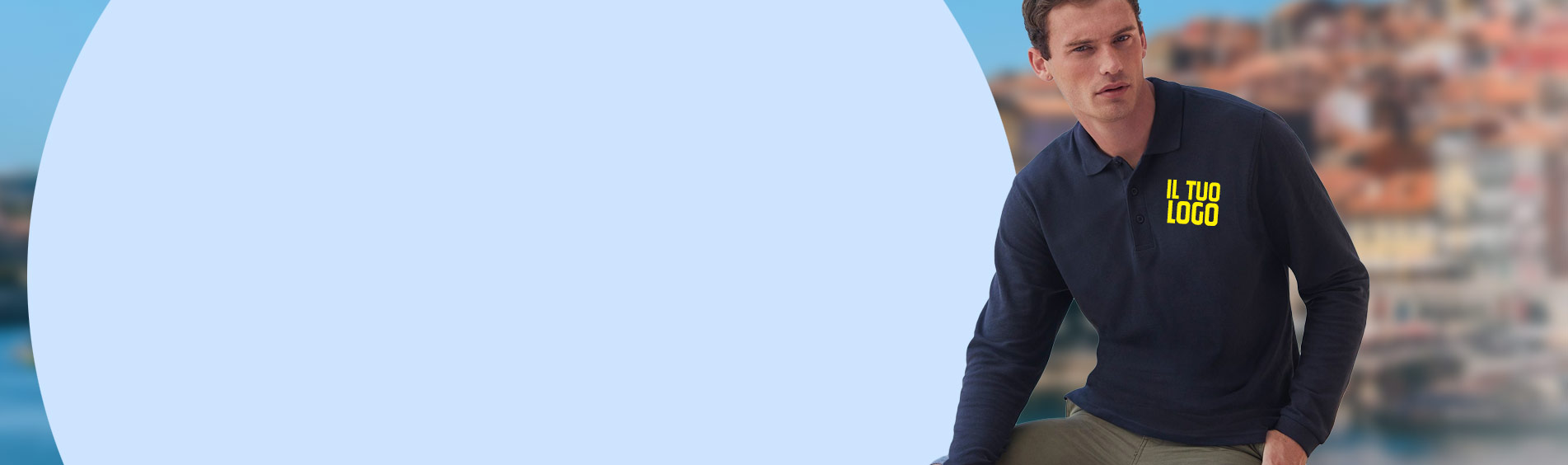 Polo Manica Lunga - Tutto da Personalizzare